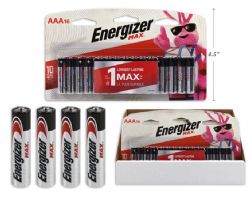 PILES ENERGIZER MAX AAA - PAQUET DE 16